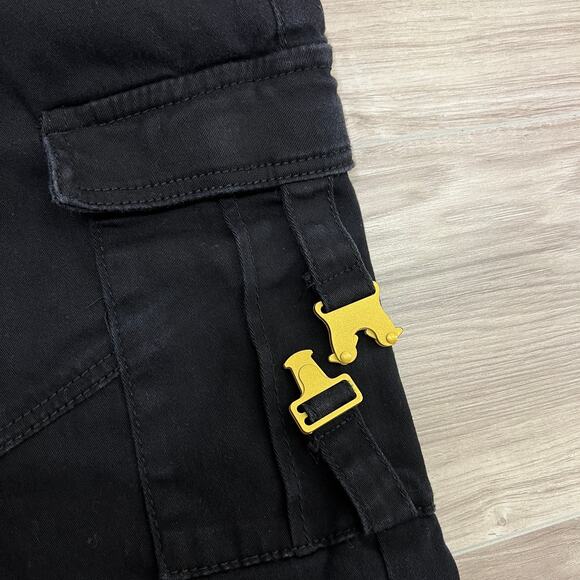 Argonaut Nation Straight Leg Cargo Black Pants Size W38 L32 - Picture 13 of 14